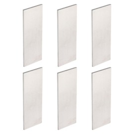 PATIKIL 1095 Steel Flat Bar, 6 Pcs 4" x 1 1/2" x 1/8" Knife Making Steel Iron Stock for Forging Blade Knife Sword Chopper