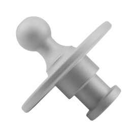 Misakomo Fifth Wheel to Gooseneck Adapter 2085295 - Kingpin to 2-5/16 Inch Gooseneck Ball Adapter with 30,000lbs Max Load Capacity - Gooseneck to Fifth Wheel Adapter for Tractor and Trailer - Silver