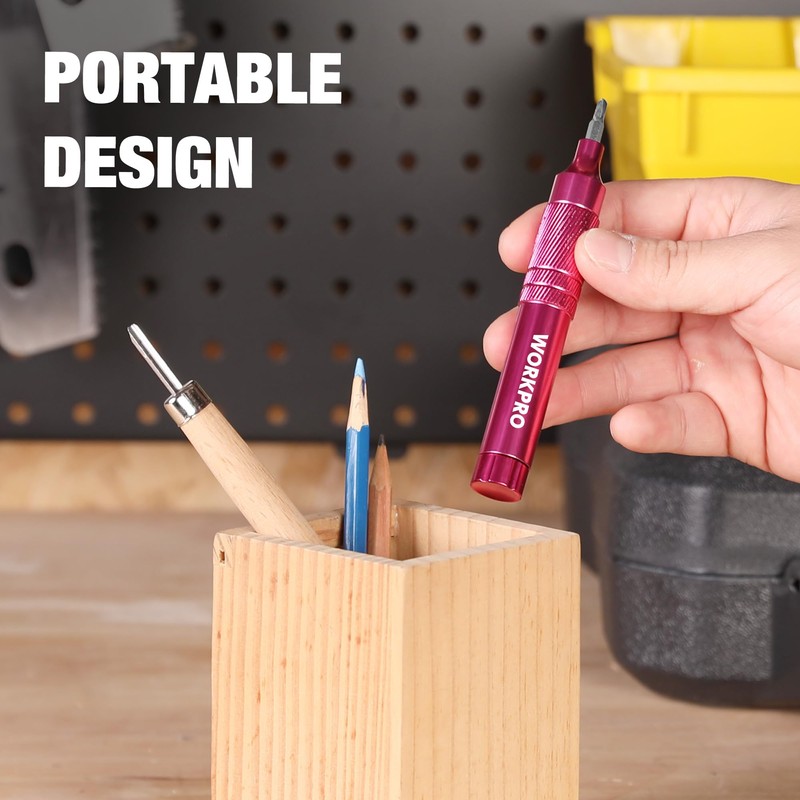 WORKPRO 24-in-1 Precision Screwdriver Sets, Pen Style Manual Screwdriver, 24