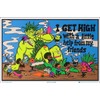 I Get High - Laminated Blacklight Poster - 23.5" x