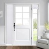 HOMEIDEAS 100% Blackout Sidelight Curtains for Front Door, Side Door