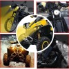 2 Par Faros Luces Led Para Motos Auto Doble Color