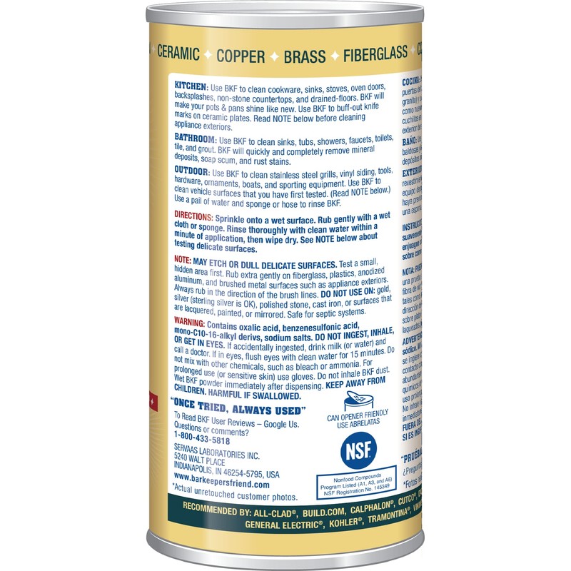 Bar Keepers Friend Powder Cleanser (2 x 12 oz) Multipurpose