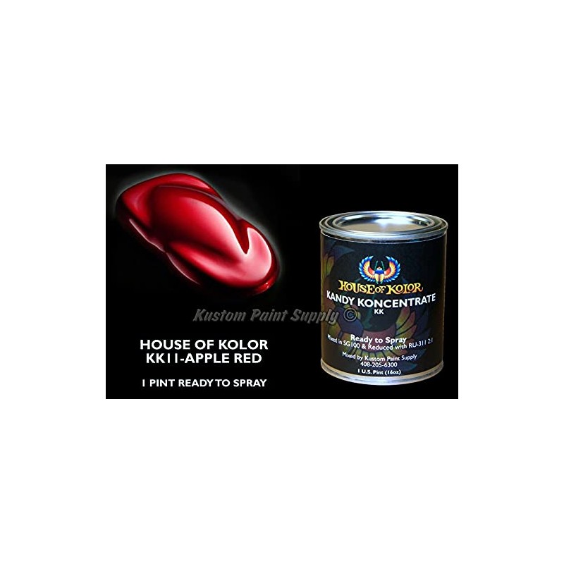 House of Kolor Apple Red Kandy KK11 1 Pint Can