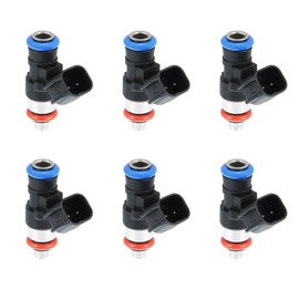 SUMECARGO 0280158091 6PCS Fuel Injectors Compatible with 2007-2011 for :-Ford Edge, 2008-2012 for:- Ford Taurus, 2007-2012 for:-Lincoln MKZ, 2009-2013 for:- Mazda 6,2007-2015 for:- Mazda CX-9