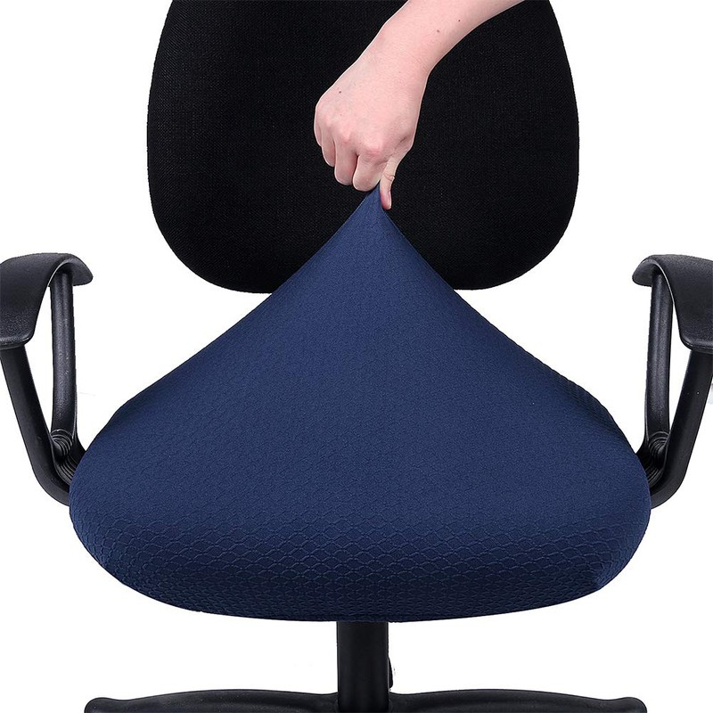 smiry Stretch Jacquard Office Computer Chair Seat Covers, Removable Washable