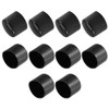 sourcing map 10pcs Rubber End Caps 42mm ID Vinyl Vinyl