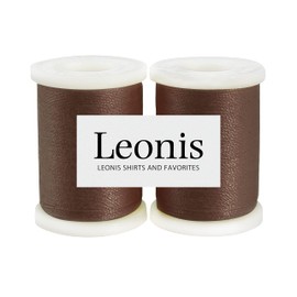 LEONIS Polyester All-Purpose Sewing Threads 110 Yards/100m 2pcs [ 78326 ]