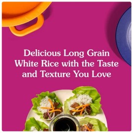 BEN'S ORIGINAL Enriched Long Grain White Rice, Parboiled Rice, 5 LB Bag