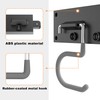 TORACK Plastic Wall Mounted Mop and Broom Holder, Garden Tools