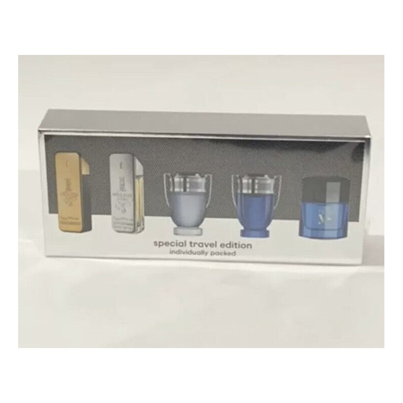 Paco Rabanne 5pcs Splash Mini Set For Men New In