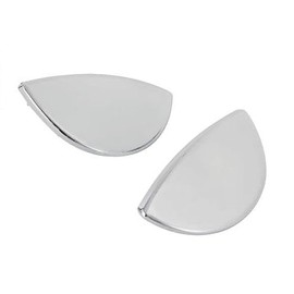Elarco Chrome Left+ Right Headlight Washer Cover 61672752559/60 For MINI Cooper R55 Clubman /R55 S Clubman 2008-2015, For MINI Cooper R56 Hatchback /R56 S Hatchback 2007-2013