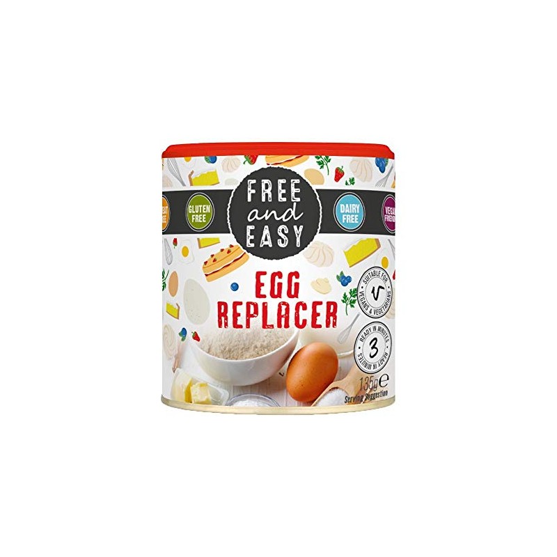 Free & Easy | Egg Replacer | 2 x 135g
