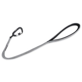 Hyhug Pets 24 Inches Heavy Duty Short Leash with Comfortable Handle and Lightweight Aviation Aluminium Clip Lead- for Large Medium Dogs Daily Walking and Training.