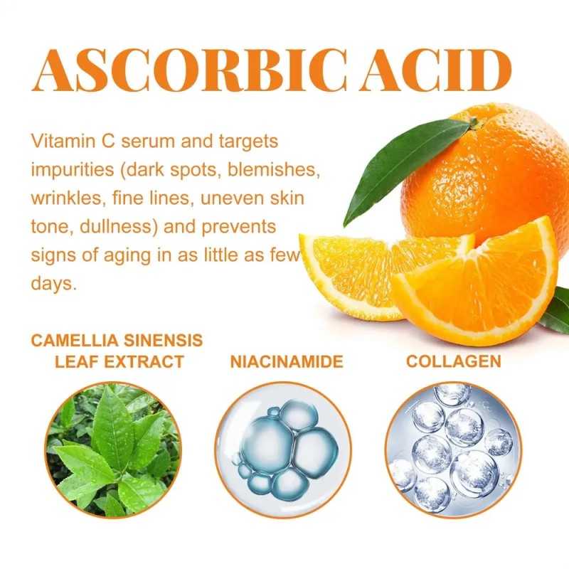 Sérum Facial Y Corporal Ouhoe Mejorado Con Vitamina C Fp
