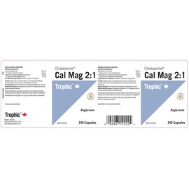 Trophic Trophic Calcium-Magnesium 2:1 Chelazome, 120 Count