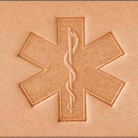 Medical Emblem 2-D Stamp 8597-00 by Tandy Leather