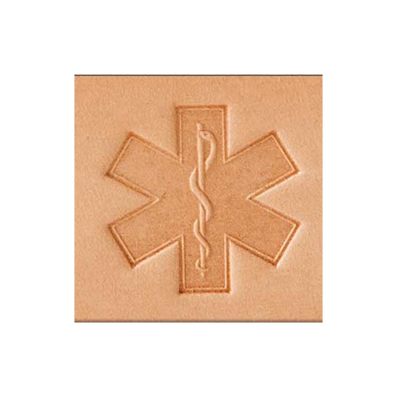 Medical Emblem 2-D Stamp 8597-00 by Tandy Leather