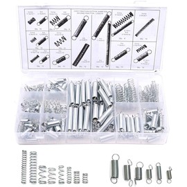 Compression Spring, Tension Spring, 20 Types, Coil Spring, Compression Spring Set with Storage Case, Spring Pick Tool, DIY, Repair, Experiment, Development, Prototyping, Mechanism, Crafting, Design