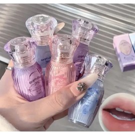 Tinta De Labios Mate Efecto Terciopelo Maquillaje Asiatico