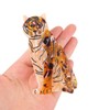 Tiger Design Hair Claw Clip,Animal Acetate Material Hair Accessory for