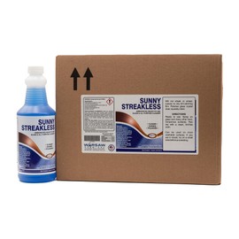 DENCO DISTRIBUTING, INC. Warsaw Sunny Streakless RTU Window Cleaner - Industrial - Commercial - Quarts - 12 Per Case