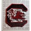 Unbranded (2) South Carolina Gamecocks Logo Embroidered 3in Iron /