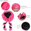 Silk Shower Caps for Women Satin Shower Capsfor Sleeping Satin