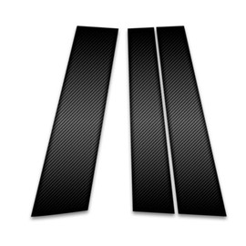 Upgrade Your Auto 3pc Carbon Fiber Pillar Post Covers for Hyundai Veloster 2012-2017 2dr