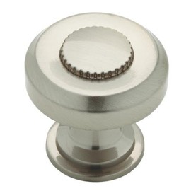 Brainerd P23916W-SN-C 1-7/16" Machine Cabinet Door Knob in Satin Nickel