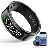 Smart screen ring, IP68 waterproof, intelligent movement tracking, sleep analysis,