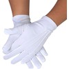 Parade Honor Guard Finger White Mittens Hands Protector Formal Gloves