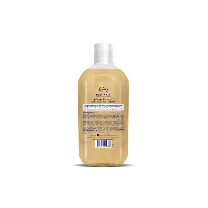 BLUMEN BODY WASH VANILLA OATMEAL 650ml