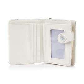 Shagwear Young Ladies Wallet, Small Purse, Butterflies Beige