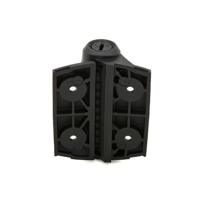 National Hardware N346-206 Truclose Narrow Spring Hinges Black Polymer 2