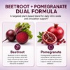 Beet Root + Pomegranate Supplement with 1200mg Beetroot & 500mg