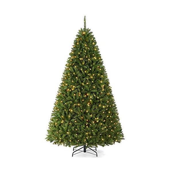 YAHEETECH Premium Pre-lit Douglas Full Fir Ultra-Thick Spruce Christmas Tree