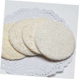 Beavorty 1set Sponge Puff Face Exfoliating Luffas Travel Makeup Wipes Facial Cleansing Wipes Removing Facial Cleansing Pads Makeup Remover Puff Facial Puff Yellow 20pcs