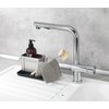 Wenko Organiser Stainless Steel Orio Drainer Sink Caddy, Silver matt,