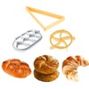 Kaiser Bread Roll, kaiser roll stamp,German Style Bread Roll, Croissant