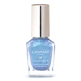 Canmake N103 Colorful Nails Astronomy 0.3 fl oz (8 ml) Nails, High Color, Quick Drying, Light Blue, Blue