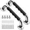 2 Pack Shower Grab Bars, 304 Stainless Steel Rail Bars