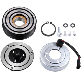 ECCPP A/C Compressor Clutch Kit 2008-2015 fit for Nissan Pathfinder Murano Quest Maxima QX60 for Infiniti JX35 AC Clutch