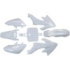 PCC White Plastic Fender Kit for Honda XR50 CRF50 Pit