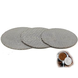 Thapncow 2 Piece Espresso Filter Disc Filter 58 mm for Removable Espresso Disc Filters