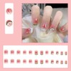 AiMMei Nail Tip, Medium, Short, False Nails, Medium Long, Cute,
