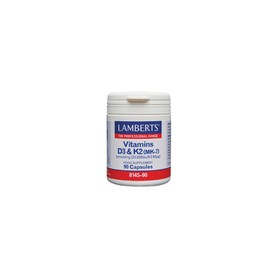 Lamberts Vitamin D3 2000iu & K2 90mg, 90 Caps (8145-90)