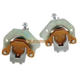 C M B New Front Left & Right Brake Calipers For Kawasaki LAKOTA 300 KEF300 1995-2003