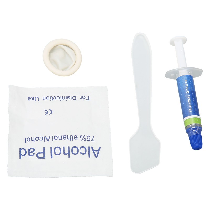 5Pcs Thermal Paste 4.55W/m.k Metal Free Safe Strong Adhesion Thermal