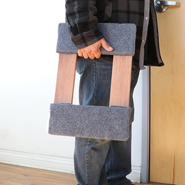 BoxerTool 18” x 12” Furniture Moving Dolly – Pre Assembled Dolly – 1,000lbs Each Dolly – Solid Wood – Heavy Duty Caster Wheels